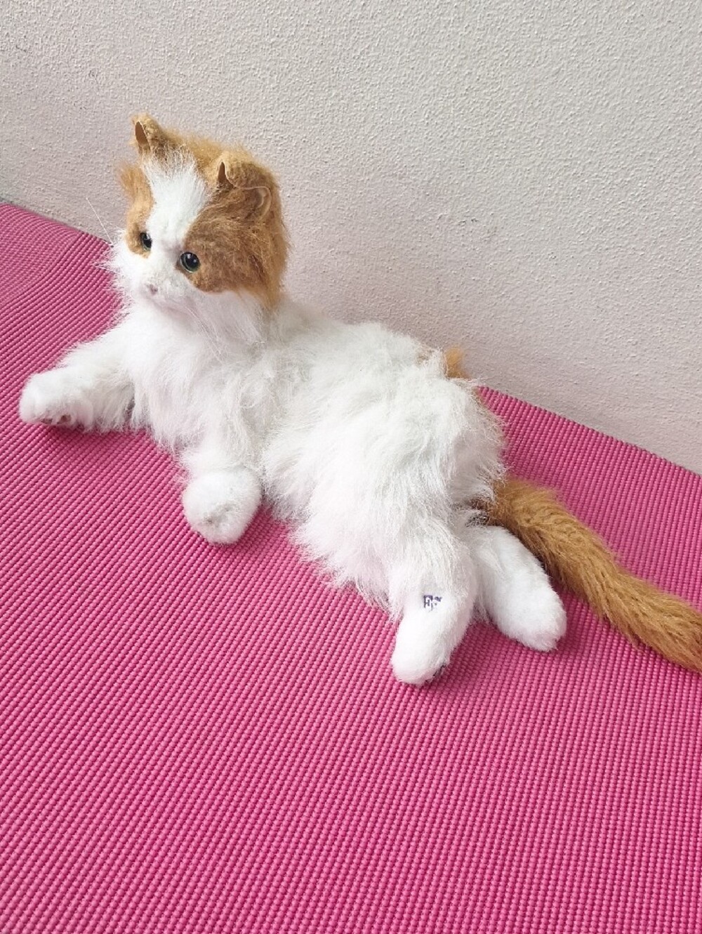 Furreal White and Orange Cat Soft Toy Electronic Purrs Meows